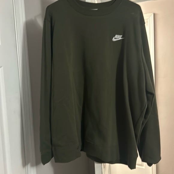 Nike Army Green sweatshirt - Picture 1 of 2